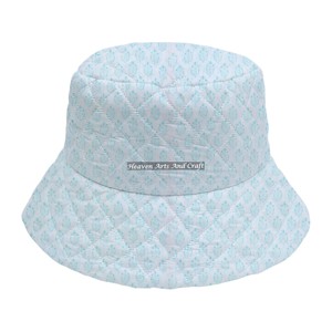 Vente d'usine – Nouveaux chapeaux bob matelassés personnalisés à imprimé intégral, avec logo sur mesure, pour hommes et femmes, haute qualité - Product Image 2