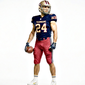 Conjunto de Uniforme de Fútbol Americano Antiarrugas, Gran Venta, con Servicios OEM, Uniforme de Fútbol Americano Personalizado Unisex a Precios de Mayoreo - Product Image 6