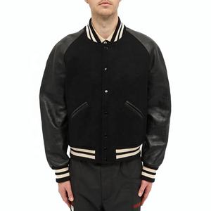 Chaqueta universitaria vintage de lana 100% personalizada para hombre, ropa de calle universitaria, chaqueta de invierno bordada para hombre - Product Image 2