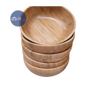 HOT SELLING Premium Handcrafted <b>Wood</b> <b>Bowl</b> Eco Friendly Natural Wooden <b>Fruit</b> <b>Bowl</b> for Export - Product Image 1