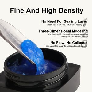 LIMEGIRL Set Gel Creativo 3D per Scultura e Pittura Unghie, Gel Costruttore Soak-Off per Nail Art - Product Image 2