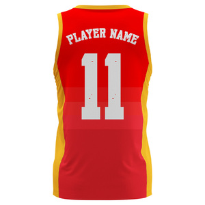 Jersey de Baloncesto Unisex Personalizado de Alta Calidad, al Por Mayor, Tallas Grandes, Transpirable, de Secado Rápido, Elegante, en Oferta - Product Image 2