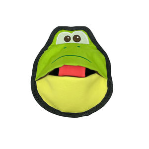 ชุดของเล่นสัตว์เลี้ยงแบบมีเสียงบีบ รูปกบ สำหรับเล่นซ่อนหา ของเล่นสุนัขแบบอินเทอร์แอคทีฟ ผลิตตามแบบ OEM ODM  แบบกำหนดเองได้ - Product Image 1