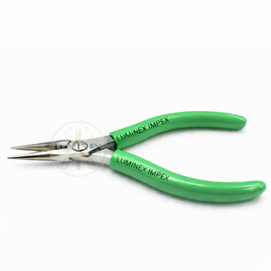 Alicates de Punta Fina de 6 Pulgadas con Mandíbula Redondeada, de Alta Calidad, Estilo Weller Erem, de Acero Inoxidable, Herramienta de Precisión para Electrónica - Product Image 4