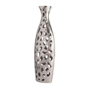 Jarrón de Flores Alto de Aluminio Moderno con Acabado Mate para Decoración de Bodas, Hogar y Fiestas, Textura Personalizada de Lujo, Venta al Por Mayor - Product Image 5