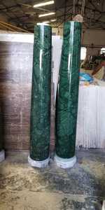 Baldosa de Mármol Verde Ecológica, Resistente y Duradera, Gran Formato, Moderna, Pulida, Impermeable para Baño - Product Image 3