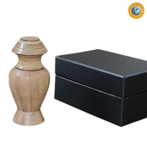 Mini Urna Funeraria de Aluminio Azul Mármol, Estilo Americano, Ecológica, para Cenizas Humanas, con Caja de Regalo - Product Image 6