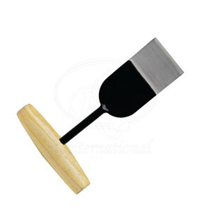 Ciseau à sabots manuel en acier thermolaqué avec manche en bois, lame de 2,15 pouces, outil de fermeuse de 8 pouces - Product Image 2