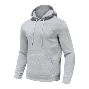 Sudaderas con Capucha para Hombre de Alta Calidad, 100% Algodón, Estilo Urbano, con Logotipo Bordado Personalizado, Sudaderas Básicas Lisas - Product Image 1