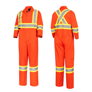 Combinaison de travail pour hommes en coton respirant de haute qualité avec détection par aiguille, uniforme de travail durable et réfléchissant pour mécaniciens - Product Image 3