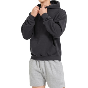 Sudadera con Capucha para Hombre, Diseño Color Block, Corte Regular, Felpa, Informal, con Bolsillo, para Otoño - Product Image 6