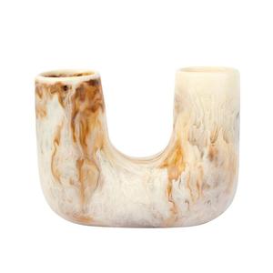 Jarrón de Resina Personalizable para Decoración del Hogar, Diseño Art Deco Moderno Hecho a Mano, Disponible en Tamaños Grandes y Bajos, Diseño Artístico - Product Image 4