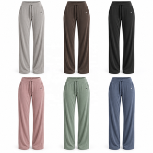 <b>Women's</b> Lounge Pants | Black Grey <b>Beige</b> Blue Green | Sports Apparel Manufacturer | OEM ODM | Custom Logo | - Product Image 5