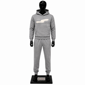 Conjunto Deportivo Informal para Hombre, Sudadera con Capucha y Estampado Gráfico Gris, Pantalones Jogger, Ropa Deportiva, Ropa de Gimnasio, en Oferta - Product Image 1