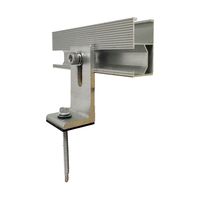 Support en L en aluminium anticorrosion à installation facile pour panneaux solaires, durée de vie de 25 à 30 ans pour les structures métalliques - Vente en gros