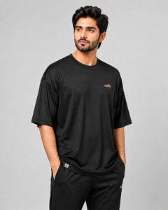 Camiseta de Corte Regular para Hombre, Diseño Informal para Uso Diario, Cómoda, Antiarrugas, Transpirable, de Secado Rápido, en Lona de Poliéster/Algodón - Product Image 3