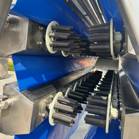 Plumeuse grossière verticale à haute efficacité A-Frame pour enlever les plumes de volaille