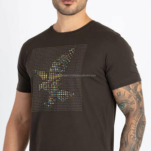 Camiseta REHEX IMPEX 2026 Premium para Hombre y Unisex con Estampado de Diamantes de Imitación, Alta Calidad, 100% Algodón, Manga Corta, Talla Grande, Logotipo Frontal - Product Image 3