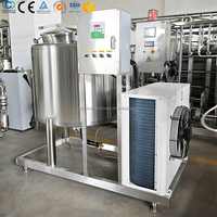Réservoirs de refroidissement de lait industriels 100L 200L 300L 500L, machine de refroidissement de lait et de jus, réfrigérateur à lait avec mélangeur