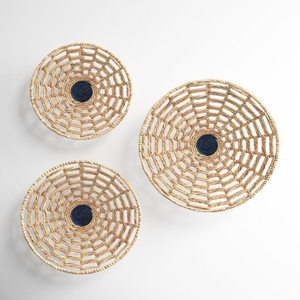 Handcrafted Woven Wall Basket Eco-Friendly Sisal Grass Spiral Wall Art Modern Wall <b>Hanging</b> Decor High Standard Quality Living - Product Image 5