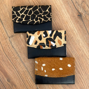 Cuir de vachette Designer femmes portefeuilles grande capacité multi-cartes organisateur dame petite pochette imprimé Animal voyage sac à main portefeuilles - Product Image 2