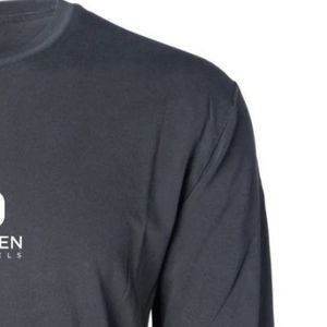 Camiseta de Manga Larga para Hombre, 180 GSM, Cuello Redondo, Algodón Premium, Ligera, Informal, Básica, para Uso Diario - Product Image 5