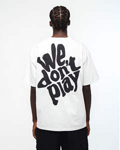 T-shirts personnalisés en coton avec impression en relief pour hommes - Product Image 6