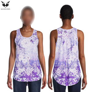 Débardeur personnalisé de qualité supérieure avec impression par sublimation, prix de gros, dernier produit très vendu, vêtements de fitness pour femmes - Product Image 3