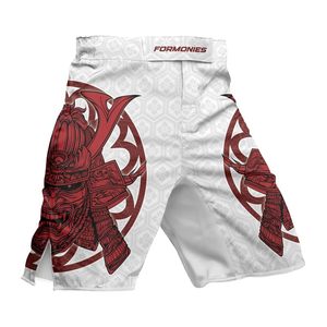 Pantalones cortos MMA para hombre, con estampado, cintura elástica, para entrenamiento en gimnasio, kickboxing, ligeros, de secado rápido, coloridos, para artes marciales mixtas. - Product Image 2