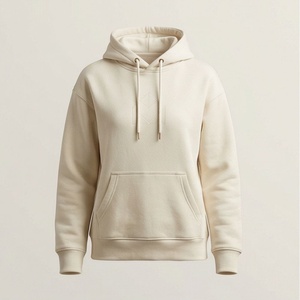 Women Pullover Hoodies 100 Cotton Lightweight Quickdry Custom Made Logo Printing Solid Sweatshirts Quality Apparels - Product Image 1