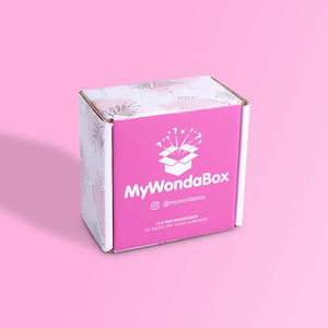 Boîte d'expédition en carton ondulé personnalisée, boîte d'emballage pliable, boîte à fermeture automatique, boîte cadeau pour produits e-commerce, vente en gros - Product Image 3