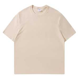 เสื้อยืดผู้ชายคุณภาพสูง ผ้าฝ้าย 100% สวมใส่สบาย รับผลิตตามแบบ OEM ระบายอากาศได้ดี ไซส์ใหญ่ ทรงปกติ แขนสั้น ผ้าไม่ทอ น้ำหนัก 220 กรัม - Product Image 3