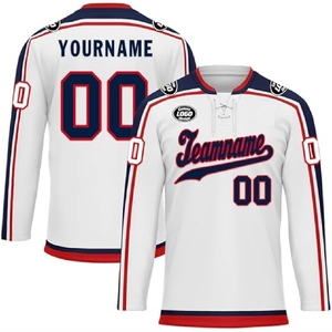 Camiseta de Hockey sobre Hielo Personalizada con Nombre y Número, Ropa Deportiva para Competencia de Equipo - Product Image 6