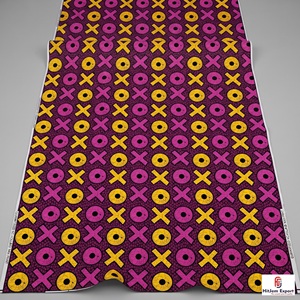 Tissu en coton imprimé africain de qualité supérieure en gros, fabrication OEM ODM, fournisseur et exportateur de textiles sur mesure - Product Image 6