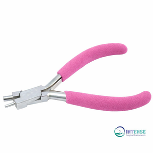 คีมจับลวดสแตนเลสขนาด 2 มม. และ 4 มม. สำหรับทำห่วงลวดและสร้อยข้อมือ เครื่องมือทำเครื่องประดับ - Product Image 2