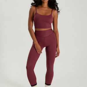 Nuevo diseño de conjuntos de yoga de secado rápido para mujer, fabricante y proveedor de alta calidad, conjunto de yoga para mujer a bajo precio. - Product Image 1