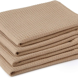 Paño de Cocina de Algodón con Diseño de Panal de Abeja, Grueso, Absorbente, Ecológico, Servilleta de Té, Paño de Limpieza, Venta al Por Mayor - Product Image 4