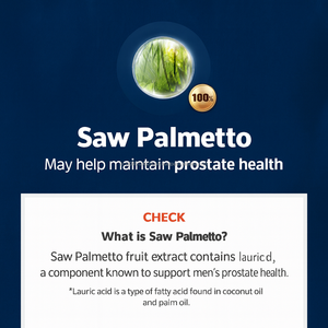 Tabletas de Octacosanol de Saw Palmetto de Alta Potencia con Ácido Laurílico de Zinc, Suplemento para Mejorar la Inmunidad para Hombres - Product Image 6