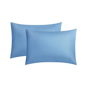 High Solid Blue <b>Comforter</b> <b>Set</b> Ultra Soft Breathable Linen 400TC Fitted Durable Easy Care Eco-Friendly Home Guest Room Hotel Use - Product Image 5