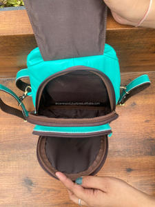 Sac à dos vintage élégant en cuir de vachette véritable repoussé à la main en cuir femmes sacs design sac à dos personnalisé durable - Product Image 6