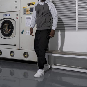 Sweat-shirt à capuche en polaire pour homme, doux et chaud, pour la salle de sport, l'entraînement, la course à pied, l'hiver, décontracté - Product Image 5