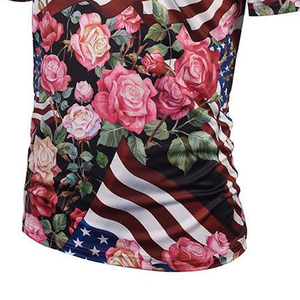 เสื้อยืดซับลิเมชั่นผู้ชายแบบสั่งทำพิเศษ ทรงเข้ารูป ระบายอากาศได้ดี แห้งเร็ว คอกลม แขนสั้น - Product Image 5