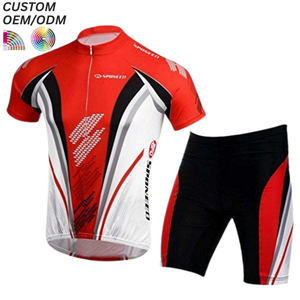 Conjunto de Jersey y Culotte de Ciclismo con Logotipo Personalizado, 100% Poliéster/Spandex, Secado Rápido, Transpirable, OEM/ODM para Pedidos al por Mayor, Unisex Adulto - Product Image 4