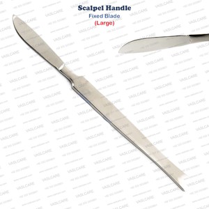 Lot de 3 Couteaux à Scalpel Médical à Lame Fixe avec Manche – Outils Chirurgicaux pour la Coupe des Tissus Cutanés par Vaslcare - Product Image 5