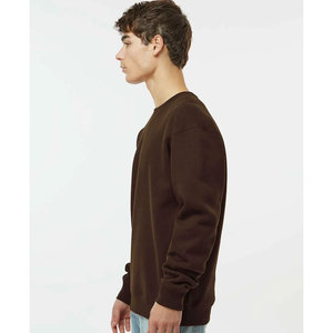 Sweat-shirt d'hiver surdimensionné pour homme, col rond, en coton épais, à épaules tombantes, chaud et confortable - Product Image 5