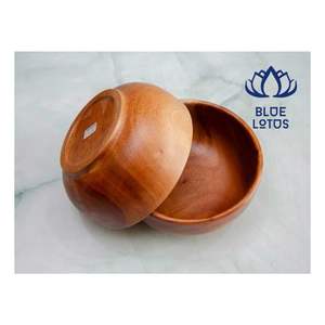 BEST SELLING 2026 Wooden Bowl Handcrafted Wood Serving Bowl for Snack Serving and Food Presentation in Dining Table Use - Product Image 1