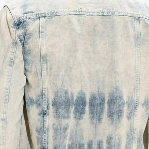 เสื้อแจ็คเก็ตยีนส์ผู้ชายสไตล์ไฮสตรีทสำหรับฤดูหนาว ระบายอากาศได้ดี กันลม คุณภาพสูง ผ้าฝ้าย 100% แบบกลับด้านได้ บริการ OEM รับผลิตตามแบบส่วนตัว - Product Image 2