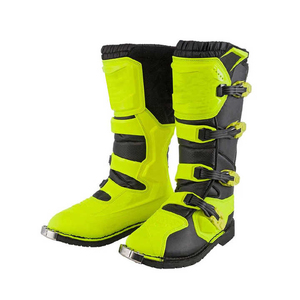 Bottes de moto en cuir jaune pour homme, grande taille, vêtements de sport, imperméables, toutes saisons - Product Image 2