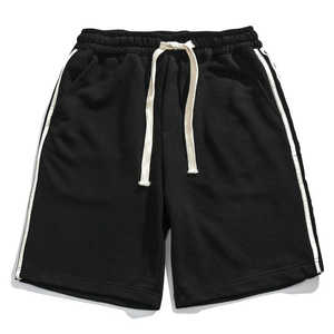 Pantalones cortos Cargo desgastados Vintage del fabricante, ropa de calle para niños, pantalones cortos desgastados Vintage en blanco de Hip Hop sólido informal de gran tamaño - Product Image 1