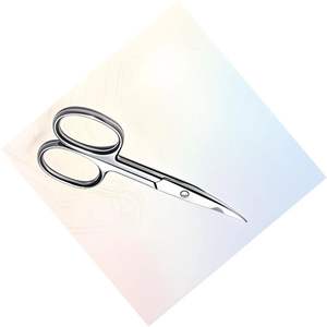 Ciseaux à ongles de haute qualité en acier inoxydable, lames semi-courbées, poignée ergonomique confortable, ciseaux pour salon de beauté - Product Image 6